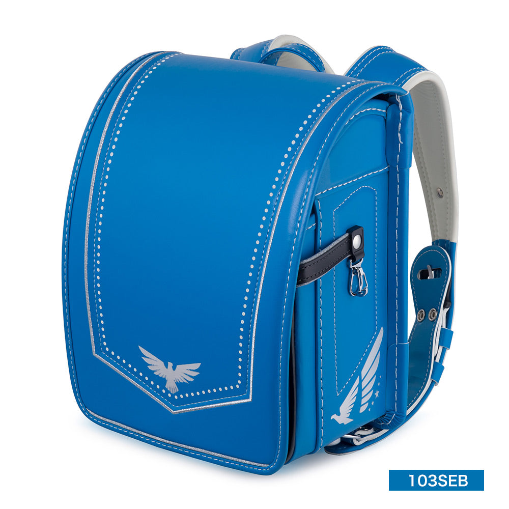 【Coulomb・クーロン】ちびっこランドセル リュック 幼稚園バッグ 通園 高級人工皮革 本物ランドセル構造 A5サイズ 市販幼稚園弁当箱対応 超軽量 精美豪華 男の子 [BL.RS.2003] - coulomb