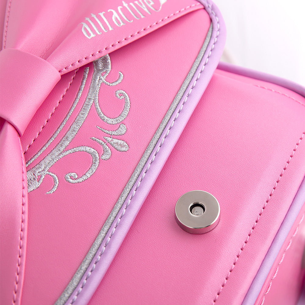 【Coulomb・クーロン】ちびっこランドセル リュック 幼稚園バッグ 通園 高級人工皮革 本物ランドセル構造 A5サイズ 市販幼稚園弁当箱対応 超軽量 精美豪華 女の子 [BL.RS.2003] - coulomb